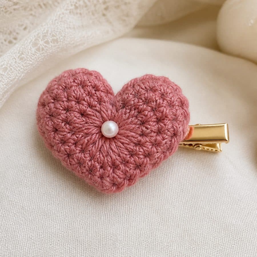 Heart Hair Clip